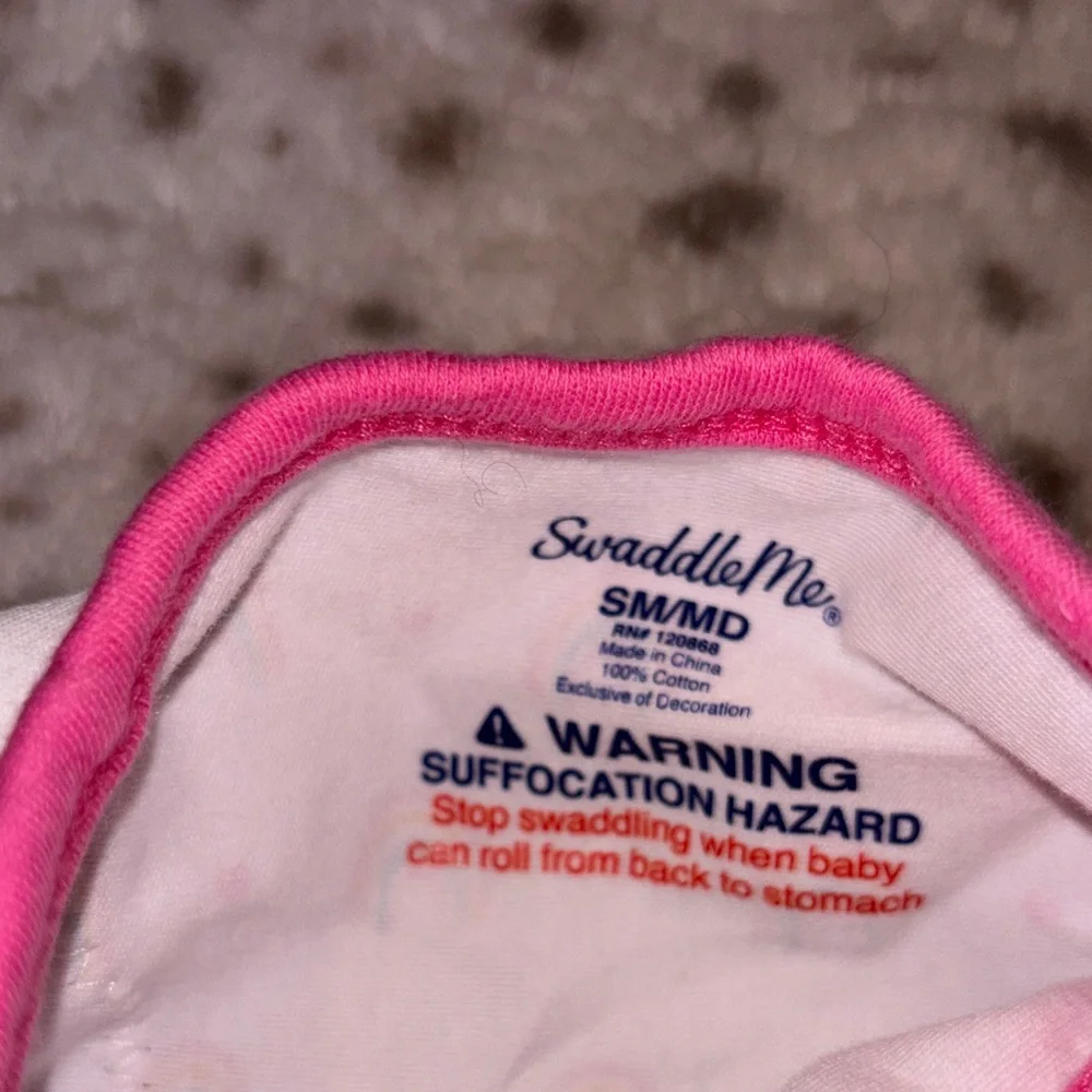 SwaddleMe Rainbow swaddle set size small/ medium 100% cotton
